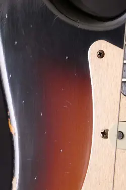 FENDER CUSTOM SHOP LTD '59 STRATOCASTER HEAVY RELIC GOLD PICKGUARD USED