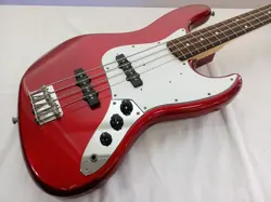 FENDER JAPAN JAZZ BASS USED 1994 MAPLE NECK ROSEWOOD FINGERBOARD RED