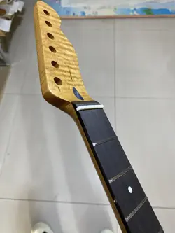 ROSEWOOD 22FRET ROASTED FLAME MAPLE GUITAR NECK SUITABLE FOR FENDER TELE