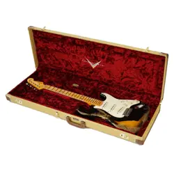 FENDER CUSTOM SHOP 2018 NAMM LIMITED 57 STRATOCASTER HEAVY RELIC BLK/2TS