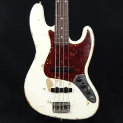 FENDER CUSTOM SHOP 1964 JAZZ BASS RELIC OLYMPIC WHITE 2007