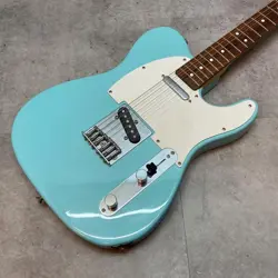 FENDER JAPAN TL-STD 2007-2010 USED BASSWOOD BODY MAPLE NECK SONIC BLUE