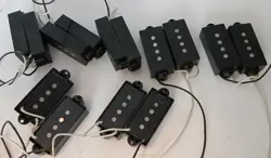 SCRATCH N DENT P BASS GUITAR PICKUPS  - PARTS TO FIT  FENDER 