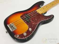 ELECTRIC BASS GUITAR FENDER AMERICAN STANDARD PRECISION SUNBURST S/N US11122892.