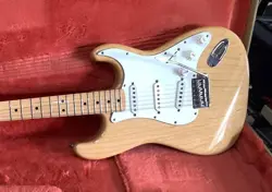 FENDER JAPAN ST71-85TX USED 2002-2004 ASH BODY MAPLE NECK NATURAL W/HARD CASE