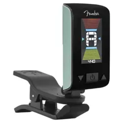 TUNER WITH LED COLOR SCREEN, FENDER ORIGINAL DAPHNE BLUE