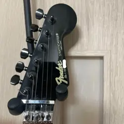 STRATOCASTER BLACK SERIAL
