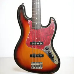FENDER JAPAN JB62-58 1993 JAZZ BASS 3-COLOR SUNBURST MAPLE ROSEWOOD NECK