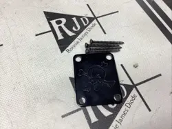 GENUINE FENDER DUFF MCKAGAN CUSTOM ELECTRIC GUITAR NECK PLATE BLACK