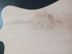 ALDER NON REVERSE FIREBIRD GIBSON STYE GUITAR BODY PROJECT FITS FENDER NECK 