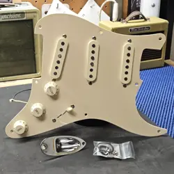 2006 FENDER ERIC JOHNSON STRAT LOADED PICKGUARD VINTAGE 1-PLY 8-HOLE USA GUITAR