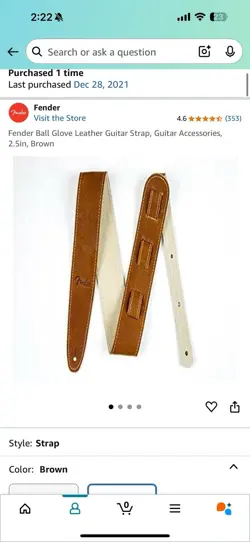 STRAP BROWN BRAND