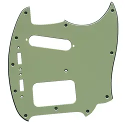 FOR FENDER KURT COBAIN MUSTANG HS GUITAR PICKGUARD SCRATCH PLATE,VINTAGE GREEN