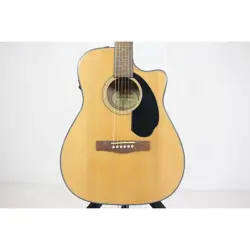 FENDER CC-60SCE ACOUSTIC GUITAR WITH SOFT CASE - USED, MINOR SCRATCHES