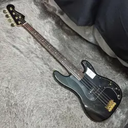 ELECTRIC BASS GUITAR FENDER TRADITIONAL 2025 COLLECTION 60S PRECISION RW BLACK