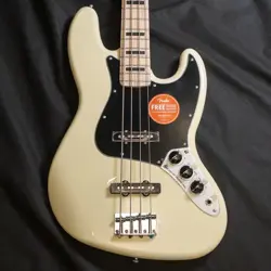 SQUIER BY FENDER AFFINITY ACTIVE JAZZ BASS OLYMPIC WHITE ELECTRIC GUITAR