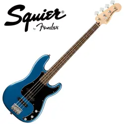 SQUIER FENDER AFFINITY PRECISION BASS PJ LAKE PLACID BLUE LIGHTWEIGHT BODY
