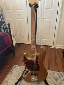 CUSTOM BUILD JAZZ BASS LEFT HANDED FENDER PLAYER JAZZ NECK BARTOLINI PICKUPS