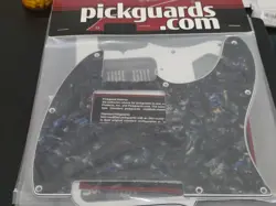 WD CUSTOM PICKGUARD FOR FENDER USA JIM ROOT SIGNATURE TELECASTER BLACK ABALONE