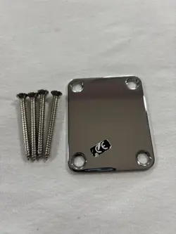 2017 FENDER STRATOCASTER MIM NECK JOINT PLATE CHROME W/ HW