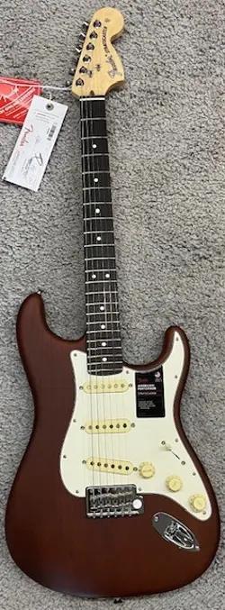 FENDER  AMERICAN PERFORMER SASSAFRAS STRATOCASTER®, ROSEWOOD FINGERBOARD, MOCHA