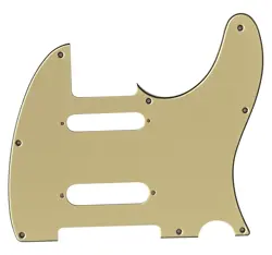 PICK FITS FENDER TELECASTER NASHVILLE TELE SS GUITAR PICKGUARD,VINTAGE YELLOW