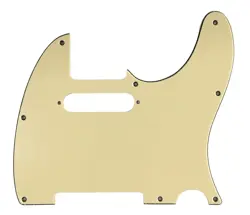FOR FENDER TELE 1962 STRATOCASTER PICKUP STYLE GUITAR PICKGUARD,VINTAGE YELLOW