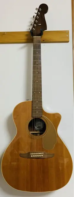 ELECTRIC ACOUSTIC GUITAR FENDER NEWPORTER PALYER, NAT WN INDONESIA S/N WA2057340