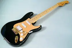 ELECTRIC GUITAR FENDER STM-60M STRATOCASTER MEDIUM SCALE BLACK MADE IN JAPAN