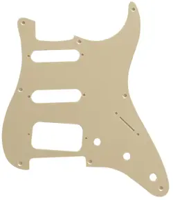 FITS FENDER 8 SCREWS STRATOCASTER START HSS GUITAR PICKGUARD VINTAGE YELLOW