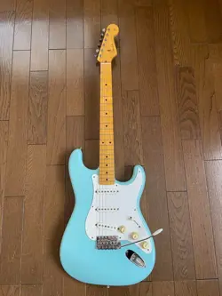 FENDER JAPAN STRATOCASTER DAPHNE BLUE ELECTRIC GUITAR FROM JAPAN