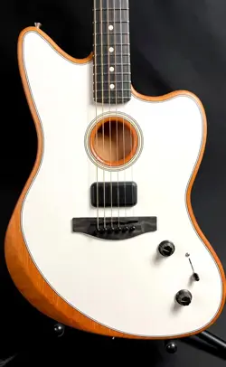 FENDER AMERICAN ACOUSTASONIC JAZZMASTER ACOUSTIC ELECTRIC GUITAR, SUNBURST NEW