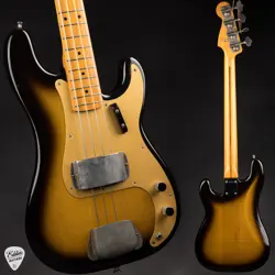 (1984) - FENDER AMERICAN VINTAGE 1957 PRECISION BASS - 2-TONE SUNBURST #V008403