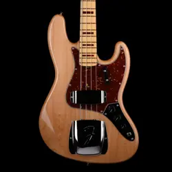 FENDER CUSTOM SHOP TRUETONE TORTOISE SET 1966 JAZZ BASS NOS NATURAL WITH CASE