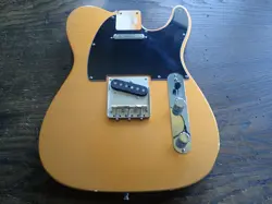 LOADED MJT GUITAR BODY (CANDY TANGERINE) FENDER 51 NOCASTER TELECASTER PICKUPS