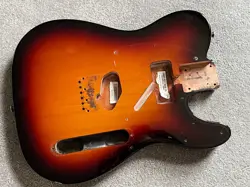 2011 FENDER AMERICAN SPECIAL TELECASTER GUITAR BODY 3TSB SUNBURST