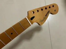 24 INCH 22 FRETS MUSTANG ELECTRIC GUITAR NECK ROASTED MAPLE FOR DIY FENDER