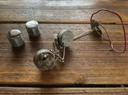 VINTAGE FENDER BASS PRECISION POTS HARNESS 70