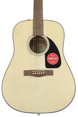 FENDER CD-60 ACOUSTIC GUITAR - NATURAL