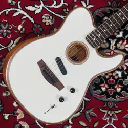 FENDER ACOUSTASONIC PLAYERTELECASTER AWT ARCTIC WHITE