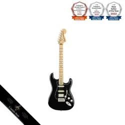 FENDER AMERICAN PERFORMER STRATOCASTER HSS - BLACK WITH MAPLE FINGERBOARDJAPAN