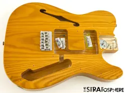 FENDER AV II AMERICAN VINTAGE 1972 TELE THINLINE SEMI-HOLLOW BODY & HARDWARE AGN