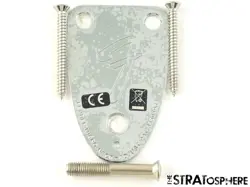 FENDER VINTERA II 70S TELECASTER DELUXE TELE NECK PLATE GUITAR CHROME 1970S 