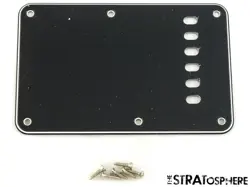 FENDER VINTERA II 70S RI TELECASTER DELUXE TELE TREMOLO COVER, BLACK 3 PLY STRAT