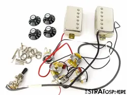 FENDER CHRIS SHIFLETT HOT DELUXE TELE PICKUPS POTS KNOBS & SWITCH TELECASTER