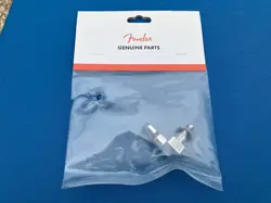 SINGLE GENUINE FENDER 2-PIN CHROME STANDARD SERIES GUITAR TUNING MACHINE