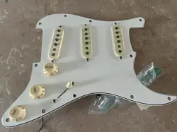 SET FENDER TEXAS SPECIALS STRATOCASTER SSS GUITAR LOADED PICKGUARD PICKUPS