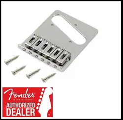 6-SADDLE TELECASTER CHROME