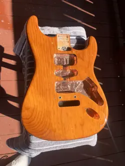 2025 FENDER AMERICAN PROFESSIONAL II ROASTED PINE BODY