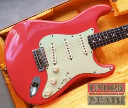 FENDER CUSTOM SHOP 1960 STRATOCASTER RELIC FIESTA RED 2011 ELECTRIC GUITAR